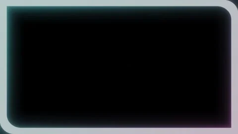 Neon Frame Background, Pink Green Loop Motion Background Stock Footage 232386360