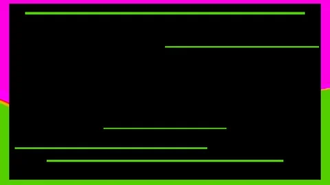 Neon frame background of a shiny rectangular black animation Stock-Footage 127976907