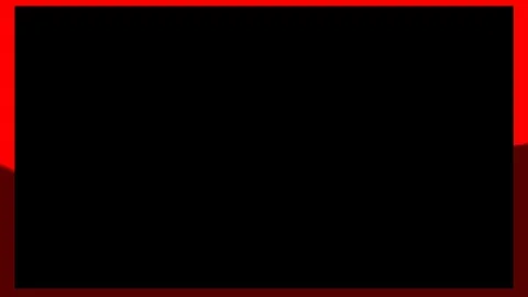 Neon frame background of a shiny rectangular black animation Stock-Footage 127986886