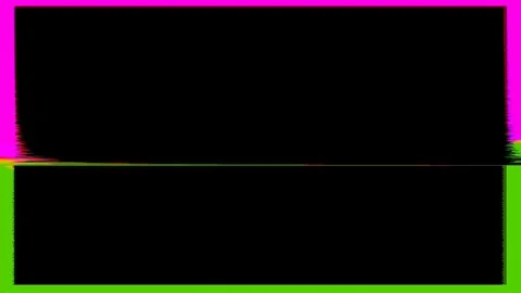 Neon frame background of a shiny rectangular black animation Stock-Footage 127988127