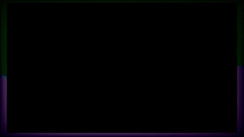 Neon frame background of a shiny rectangular black animation Stock-Footage 128057393