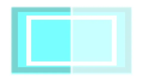 Neon frame background of a shiny rectangular black animation Stock Footage 130738897