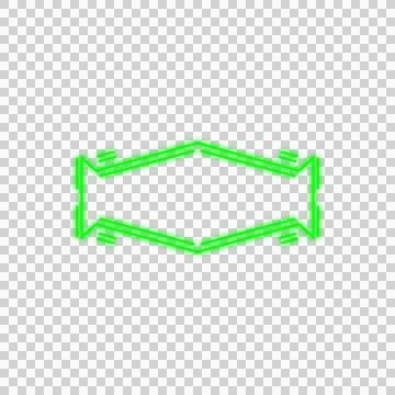 Neon Frame Banner Stock Photos