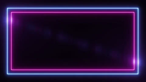 Neon frame electronic style Stock Footage 139010477