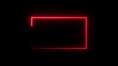 Neon frame Video stock 282554914