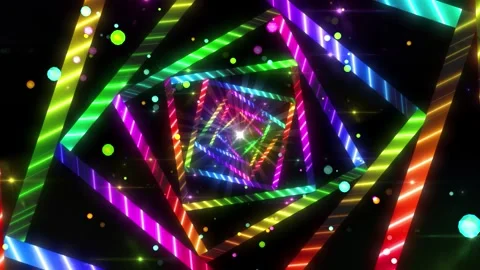 Neon frame Stock Footage 291680941