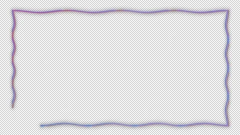 Neon Frame Loop Video stock 279477822