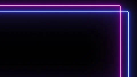 Neon Frames Background Stock Footage 264485870