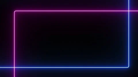 Neon Frames Background Stock Footage 264486023