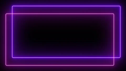 Neon Frames Background Stock Footage 264487870