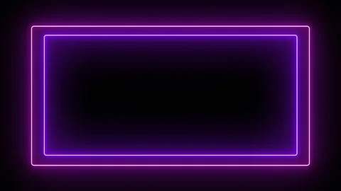 Neon Frames Background Stock Footage 264487871
