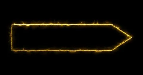 Neon futuristic designed lower third. Animated cool neon futuristic designe.. Stock Illustration