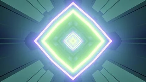Neon futuristic diamond shape pattern background 스톡 일러스트