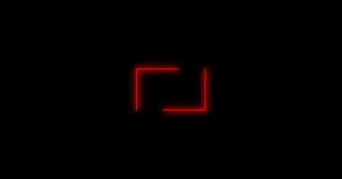 Neon futuristic lower third in moving cool neon colors. Neon lower third in.. Stock Illustration
