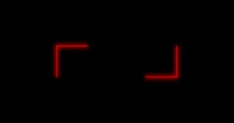 Neon futuristic lower third in moving cool neon colors. Neon lower third in.. Stock Illustration