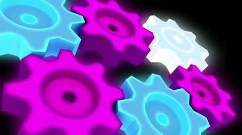 Neon gear 스톡 동영상 10710422