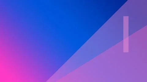 Neon geometric abstract backdrop with bold blue and magenta-violet gradient.. Illustration