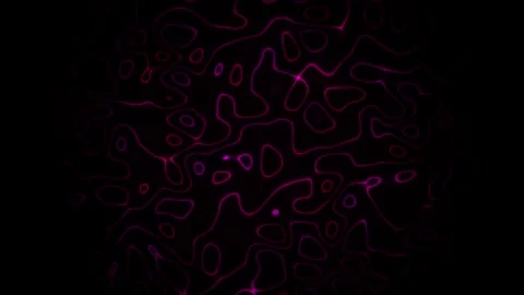 Neon geometric mandala motion background with seamless repeating design Stock Footage 339391414