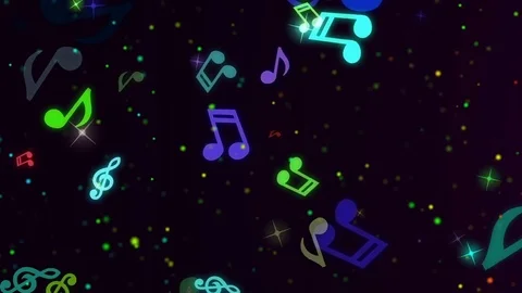 Neon geometry background. Loop Stock-Footage 70992265