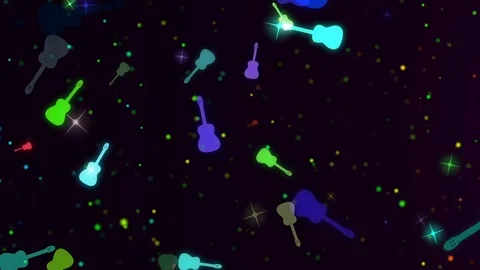 Neon geometry background. Loop Stock-Footage 70992353