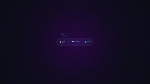 Neon Glitch Progress Ring Loading Loop - Futuristic Tech Background Stock Footage 340598582