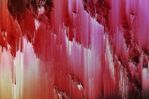 Neon Glitch texture Stock Illustration