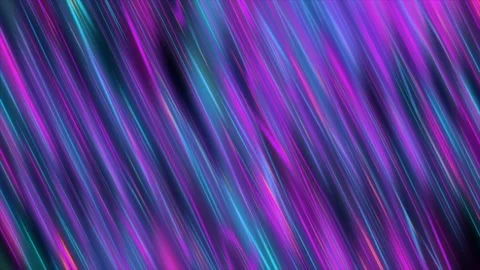 Neon glow abstract motion seamless loop art background 4K northern lights abs Stock Footage 250186933