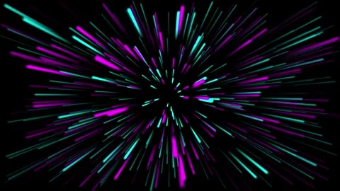 Neon glow background video, abstract glowing design Stock Footage 310170532