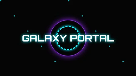 Neon Glow Circle Loader Animation Background for Tech Transitions Stock Footage 337501522