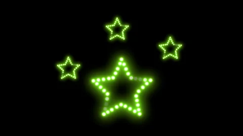 Neon glow element title effect background Stock Footage 275681943