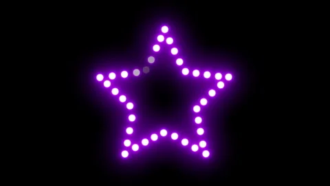 Neon glow element title effect background 스톡 동영상 275690781