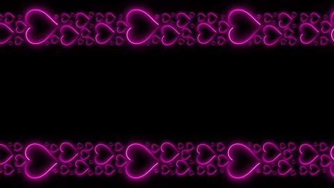 Neon glow element title effect background 스톡 동영상 275695321