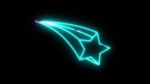 Neon glow element title effect background 스톡 동영상 285181351