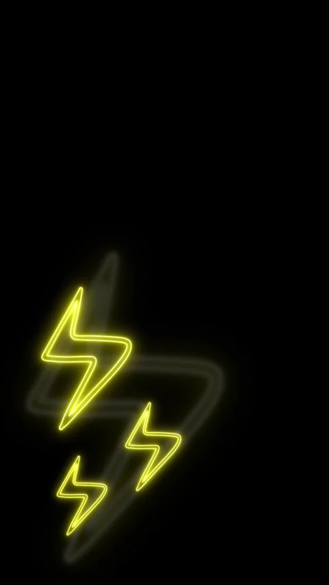 Neon glow element title effect background Stock Footage 303706422