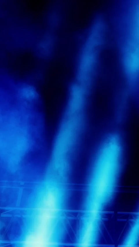 Neon glow stage modern reflection Stock Footage 301731944