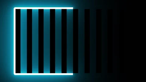 Neon glow stage modern reflection Stock Footage 301732479
