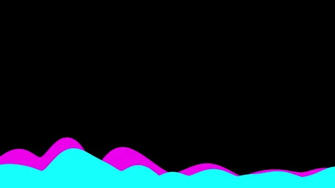 Neon glow stage modern reflection Stock Footage 301732976