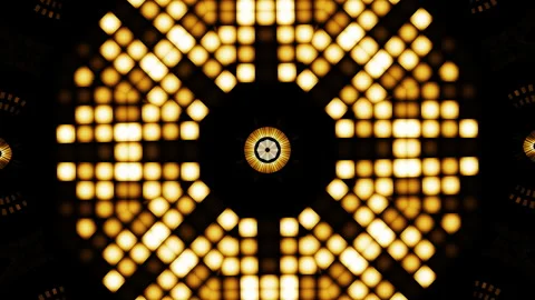 Neon glow stage modern reflection Stock Footage 301732999