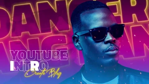 Neon Glow YouTube Intro Stock After Effects