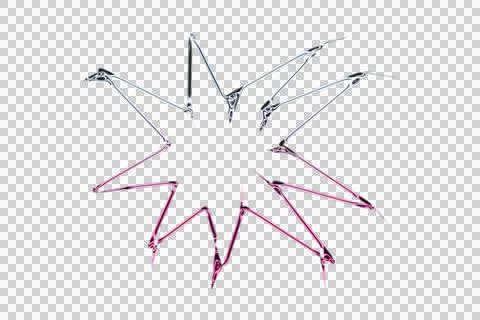 Neon glowing abstract brain and neural network connections in purple and white 스톡 일러스트