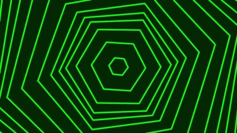 Neon glowing abstract hexagonal background pattern for technology and futur.. Stock Footage 341057528