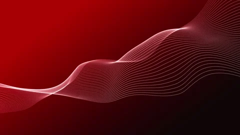 Neon glowing abstract wave line animation, futuristic flow curve background.. Stock Footage 335229172