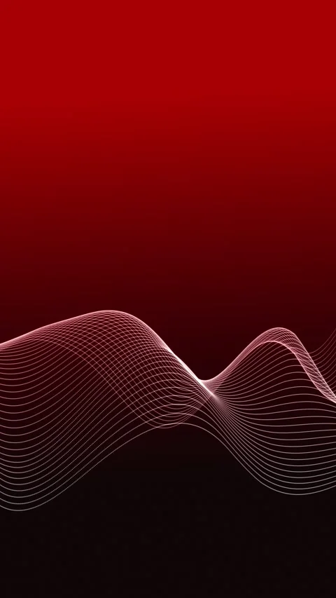 Neon glowing abstract wave line animation, vertical futuristic flow curve b.. Stock-Footage 337038165