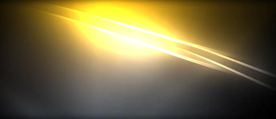 Neon glowing circle rays, light round lines in the dark, planet style neon wave Illustrazione stock