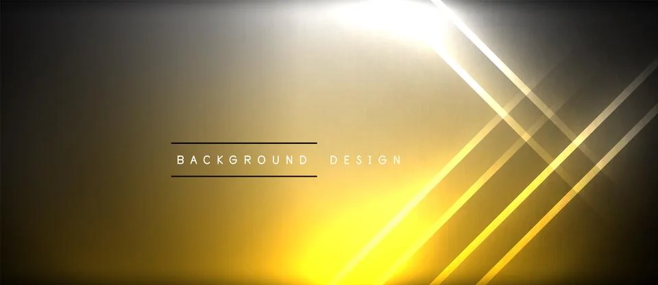 Neon glowing circle rays, light round lines in the dark, planet style neon wave Stock Illustration