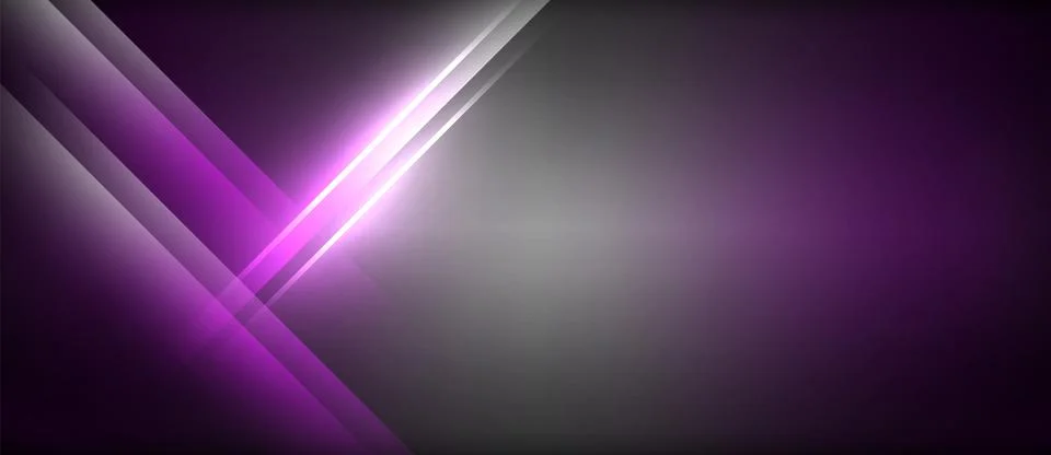 Neon glowing circle rays, light round lines in the dark, planet style neon wave 스톡 일러스트