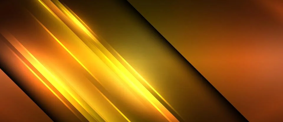 Neon glowing circle rays, light round lines in the dark, planet style neon wave Illustrazione stock