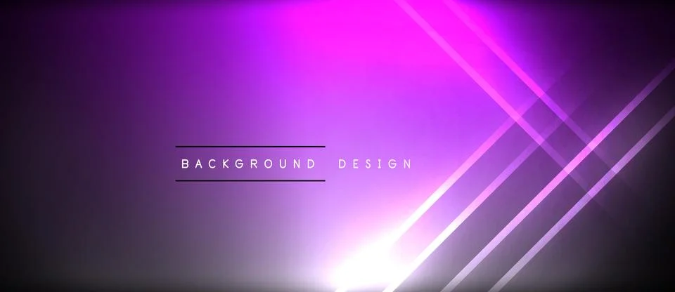 Neon glowing circle rays, light round lines in the dark, planet style neon wave 스톡 일러스트