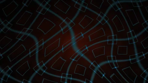 Neon glowing circuit board pattern background. Stock Footage 336247724