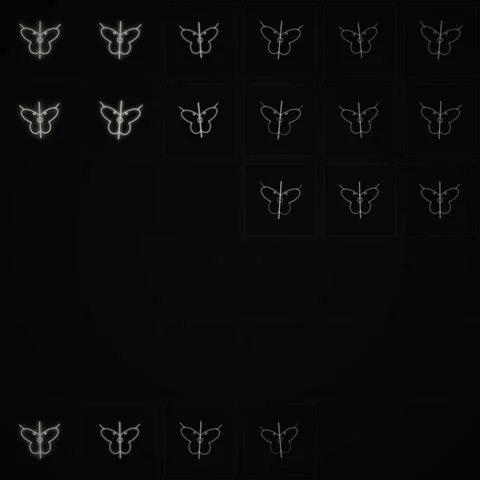 Neon glowing circuit board pattern on dark background, futuristic digital t.. Stock Footage 345690157